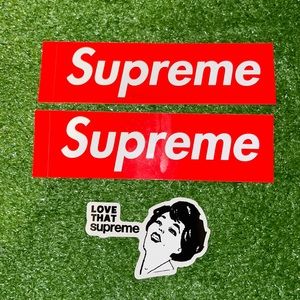 x3 Supreme Stickers🆕